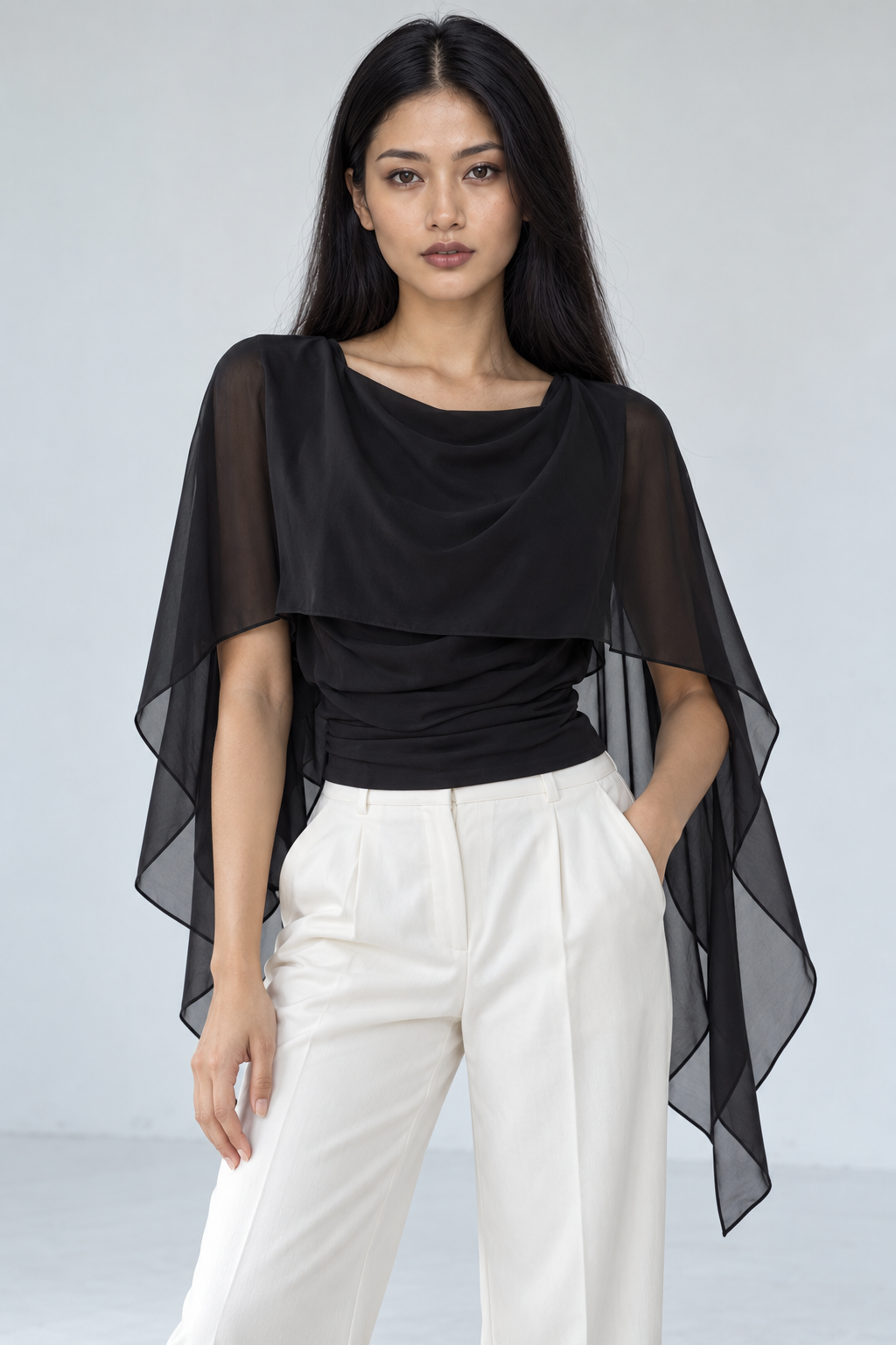 Shawl top